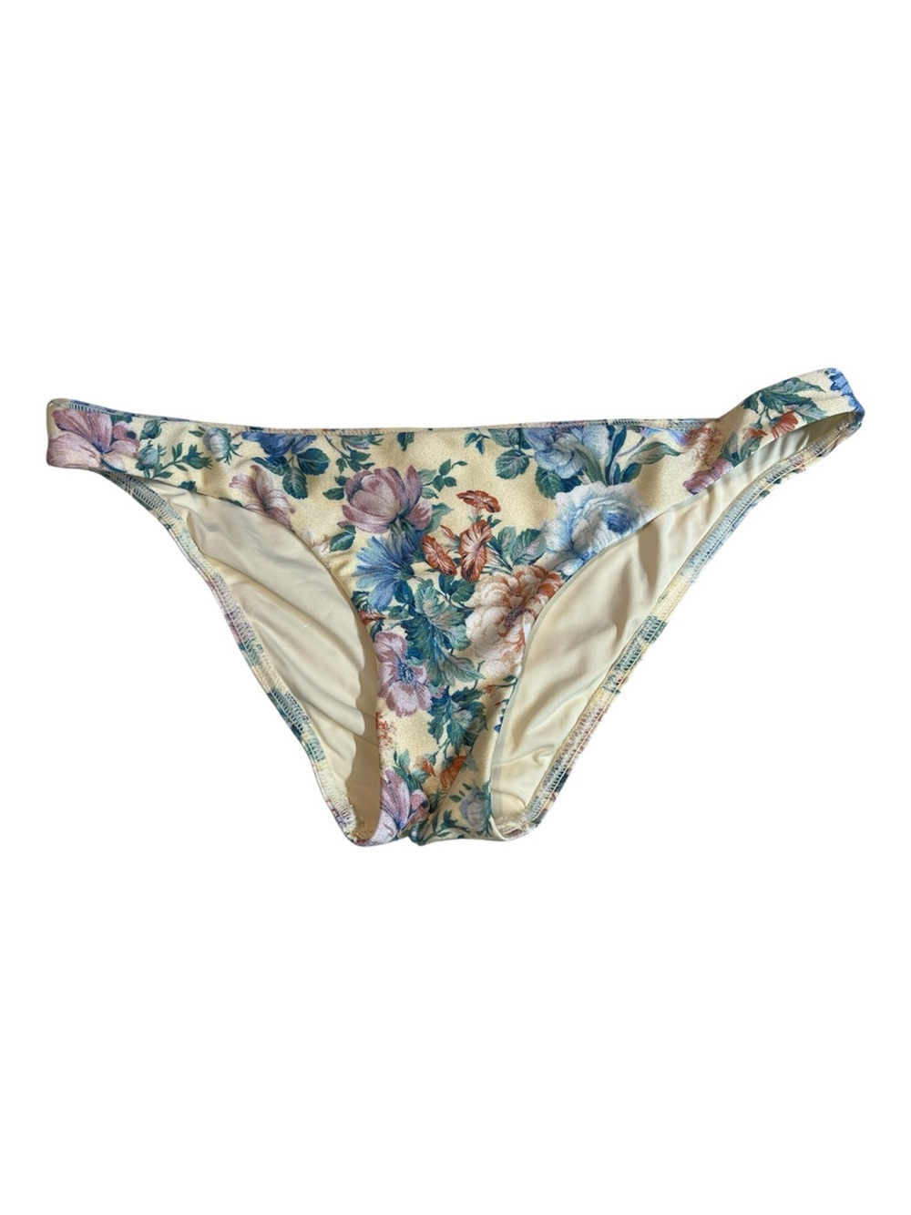 ZIMMERMANN Floral Low Rise Bikini Swim Bottom Size 6-8